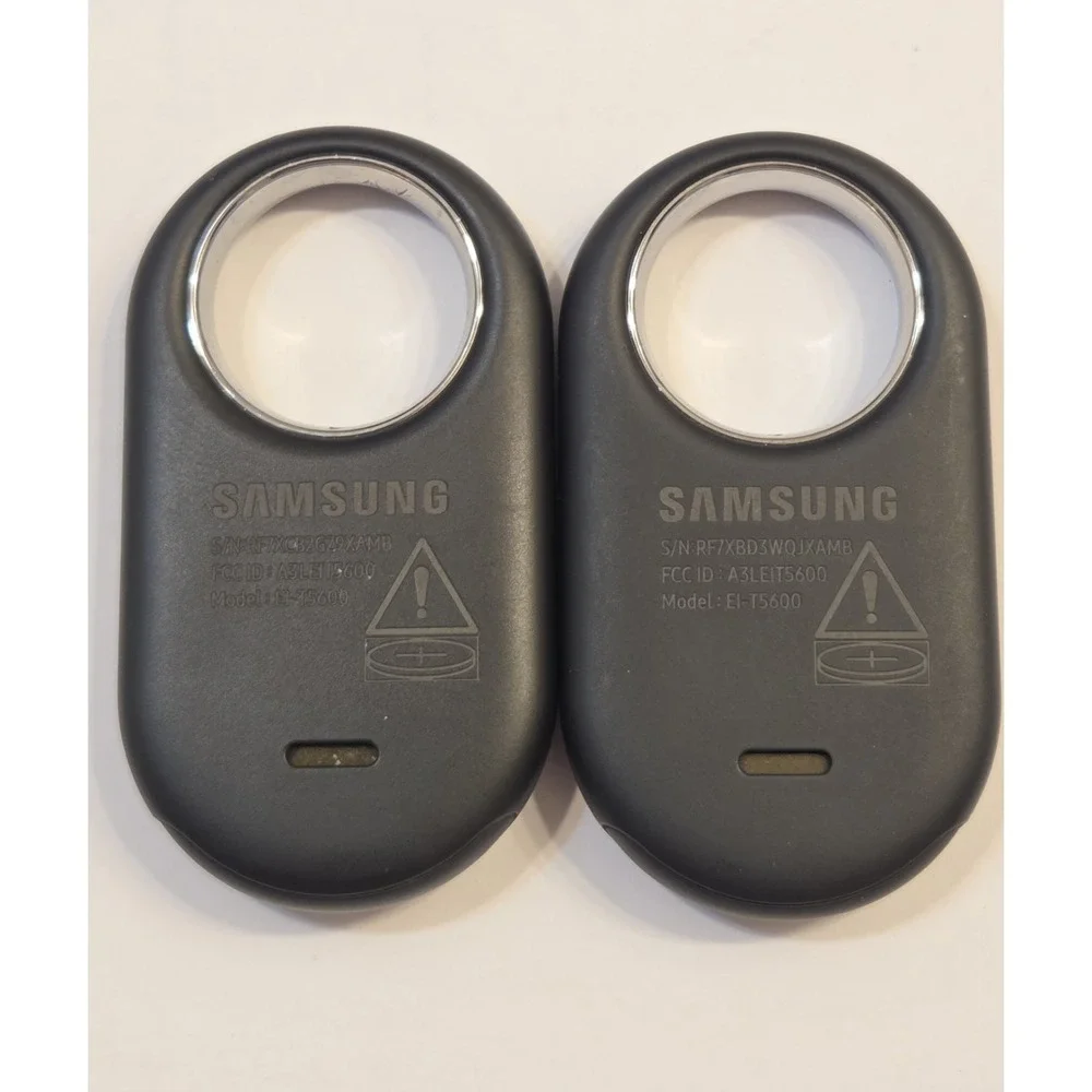 Set Of 2 Black Samsung Galaxy SmartTag2